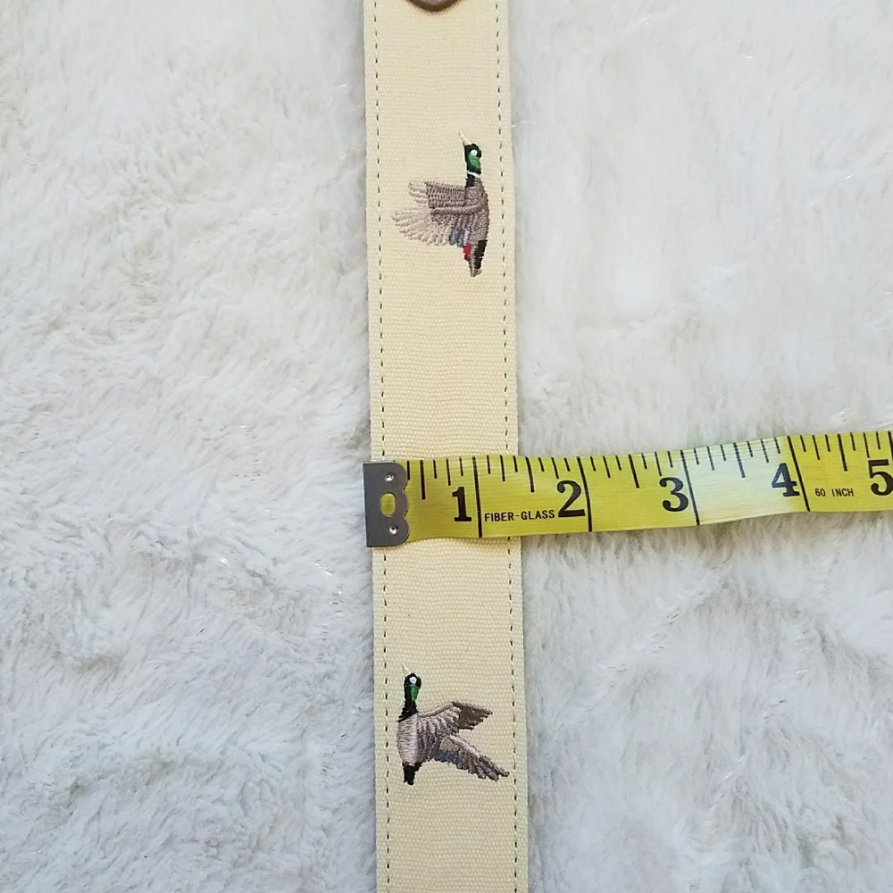 Roostas The Mallard Men's Embroidered Belt